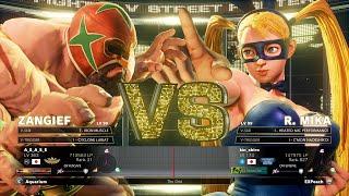 SFV Champion Edition ASASE Zangief Vs kin-shiro R.Mika  Online Matchs 02-06-2023