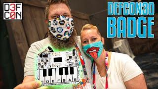 the DEF CON 30 Badge with MK Factor