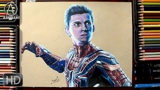 CÓMO DIBUJAR AL HOMBRE ARAÑA A COLORSPIDER-MAN INFINITY WAR