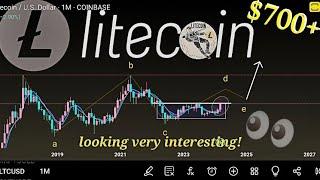 Litecoin - $700 Target - heres why #LTC looking very interesting - massive base - re-accumulation