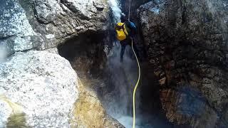 Slovenia Canyoning Predelica 2019Sjcam and Yi4k+