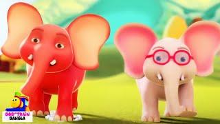 Ek Mota Hathi Hindi Rhyme एक मोटा हाथी Nursery Rhymes & Cartoon Videos For Kids