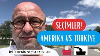 Amerika’da Seçim  İki Ülkenin Seçimlere Bakış Açısı