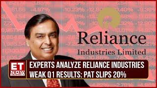 Reliance Industries Weak Q1 Results PAT Declines 20% EBITDA Margin At 16.7% RIL Jio In-Line