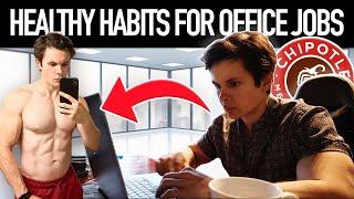 How To Stay In Shape Working A 9 TO 5 OFFICE JOB  Morning Routine + Healthy Meal Ideas