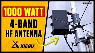 1000 WATT 4 Band HF Vertical Antenna - Xiegu VG4 40201510