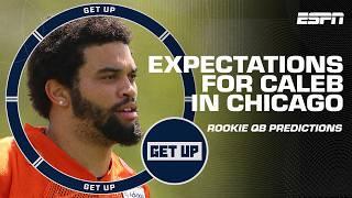 Caleb Williams is in the BEST situation Expectations for Bears rookie QB   Get Up