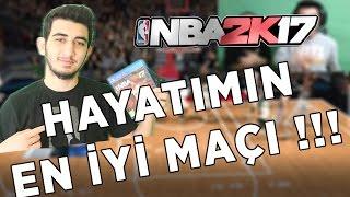 NBA 2K17 HAYATIMIN EN İYİ MAÇI... İNANILMAZ NEFES KESEN SON TOP  MyTEAM #3