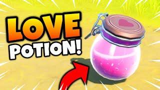 Fortnite GRIMBLES LOVE POTION Location Collect Grimbles Love Potion Week 11 Challenge Tutorial