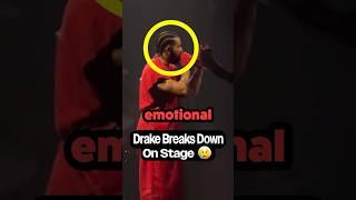 EMOTIONAL Drake Speech On Stage