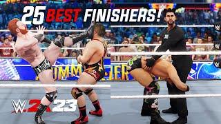 WWE 2K23 25 Best NEW Finisher Moves