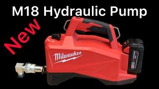 Introducing The Game-changing Milwaukee Tool M18 Hydraulic Pump With 10000 Psi Power