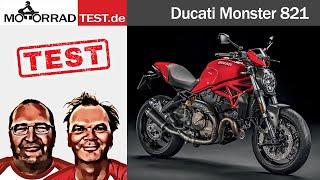 Ducati Monster 821  Test des Klassiker-Nakedbikes aus Italien