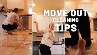 MOVE OUT CLEANING TIPS