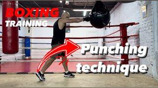 Best punching technique in boxing. Punching techniques.