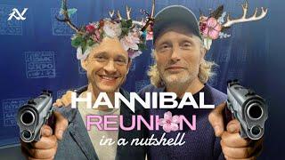 Mads Mikkelsen & Hugh Dancy being chaotic for 10 minutes not so straight