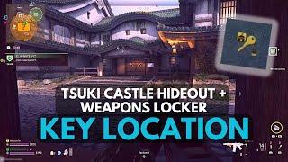 Tsuki Castle Hideout  and Weapons Locker Key - DMZ Location Guide