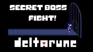 Deltarune - Chapter 1 Secret Boss Fight Jevil