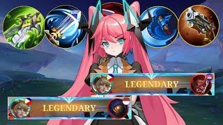WTF DAMAGE TRY THIS NEW LAYLA 1 HIT BUILD 2024 recommended build - MLBB