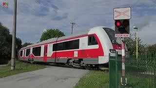 Železničné priecestie Tulčík SP1662 - 1.7.2024  Žel. přejezd  Slovak railroad crossing