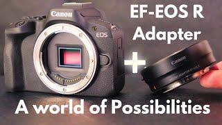 Canon EF-EOS R Mount Adapter for Canon R Mirrorless Cameras REVIEW + Maximize EF EF-S Lenses