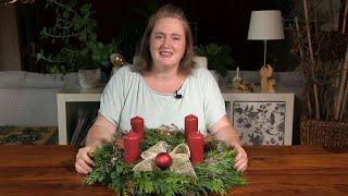 DIY Adventskranz selber binden und dekorieren – einfach und schnell