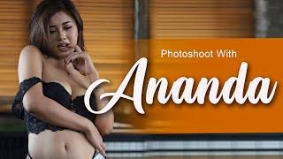 Photoshoot With ANANDA JULES  Model cantik ini gak ada obat kalau pose