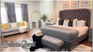 GLAMOROUS Bedroom REVEAL  How To Make Your Bedroom Look Luxurious  Bedroom Makeover Homary Review