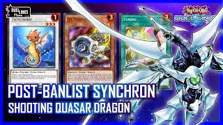 Post-Banlist Synchron - The evolution of light Shooting Quasar Dragon Yu-Gi-Oh Duel Links