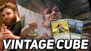 SICKEST GAMES EVER   Vintage Cube  MTGO