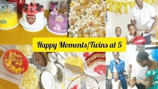 TWINS & HUBBYS BIRTHDAYBAKING THE CAKESCOOKINGHOSTING