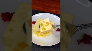 El Postre de PIÑA con Solo 4 Ingredientes¡Fácilrápido y delicioso#shorts #viral