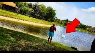 EPIC Drone Crash Fishing FAIL