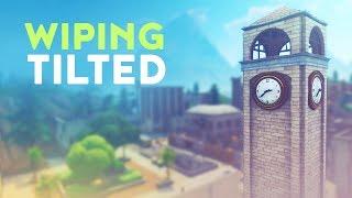 WIPING TILTED  18 BOMB BEFORE LEAVING TILTED TOWERS Fortnite Battle Royale