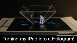 Turning my iPad Mini into a Hologram