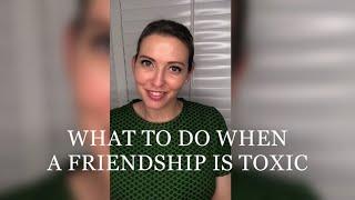 What To Do When A Friendship Is Toxic  Dr Nikki Goldstein