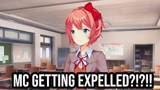 MC Might Get Expelled DDLC MOD The Rising Night Part 4