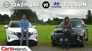 Family Car Face-Off Nissan Qashqai Vs Hyundai Tucson.