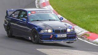 NÜRBURGRING Epic BMW E36 Compilation 2022 Coupe Limo Touring Compact