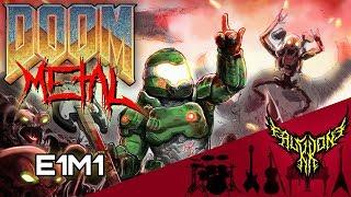 DOOM - At Dooms Gate E1M1 【Intense Symphonic Metal Cover】