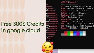 how to get free 300$ credits with google cloud for vps  Deadlox 