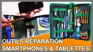 Valise outils 20 pièces - Réparation Smartphone  Tablette  Ordinateur