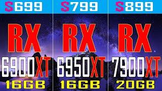 RX 6900XT vs RX 6950XT vs RX 7900XT  PC GAMES TEST 