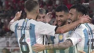 Resumen Indonesia 0-2 Argentina  Amistoso Internacional