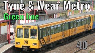 Tyne & Wear Metro Green line - Airport to South Hylton