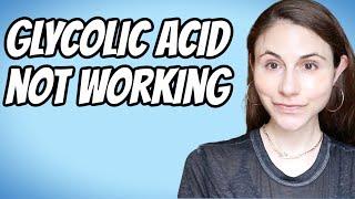 Why GLYCOLIC ACID IS NOT WORKING #shorts