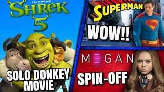 Shrek 5 Update Full Superman Suit Leaks  M3GAN Spin Off & More