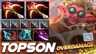 TOPSON SNAPFIRE OVERDAMAGE - Dota 2 Pro Gameplay Watch & Learn