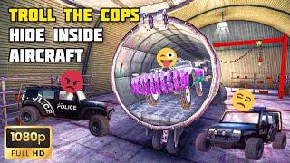 TROLL THE COPS HIDE INSIDE THE AIRCRAFT  OFF THE ROAD HD OPEN WORLD DRIVING GAME