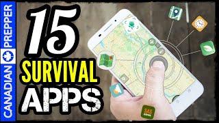 15 Apps YOU MUST Have on Your Phone for Survival